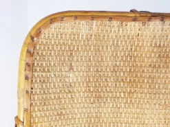 Mid-Century Italian Rush And Rattan Work Basket 16 Mid-Century Italian Rush And Rattan Work Basket -Chairish Shop mid century italian rush and rattan work basket 3614