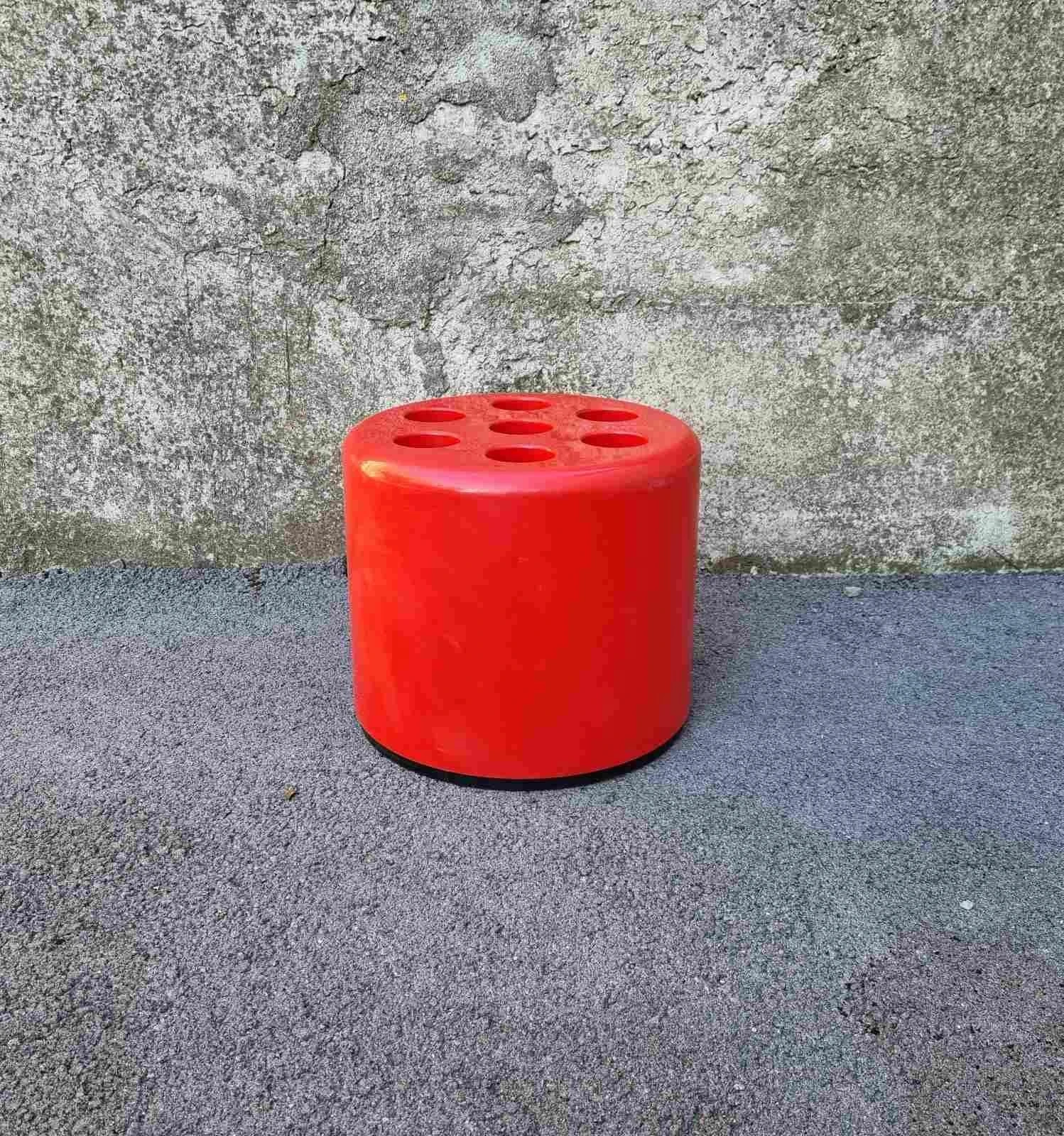 Mid-Century Italian Umbrella Stand By Roberto Lucci & Paolo Orlandini For Velca Legnano Milan, 1970s 3 Mid-Century Italian Umbrella Stand By Roberto Lucci & Paolo Orlandini For Velca Legnano Milan, 1970s - Image 3