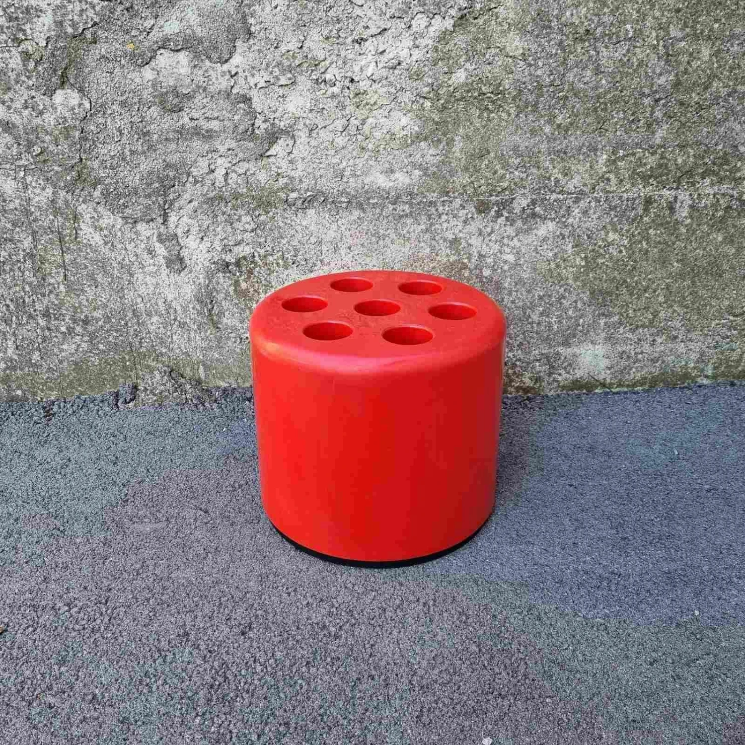 Mid-Century Italian Umbrella Stand By Roberto Lucci & Paolo Orlandini For Velca Legnano Milan, 1970s 8 Mid-Century Italian Umbrella Stand By Roberto Lucci & Paolo Orlandini For Velca Legnano Milan, 1970s - Image 8