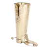 Mid-Century Modern Brass Boot Umbrella Stand