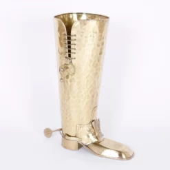 Mid-Century Modern Brass Boot Umbrella Stand 15 Mid-Century Modern Brass Boot Umbrella Stand -Chairish Shop mid century modern brass boot umbrella stand 3851