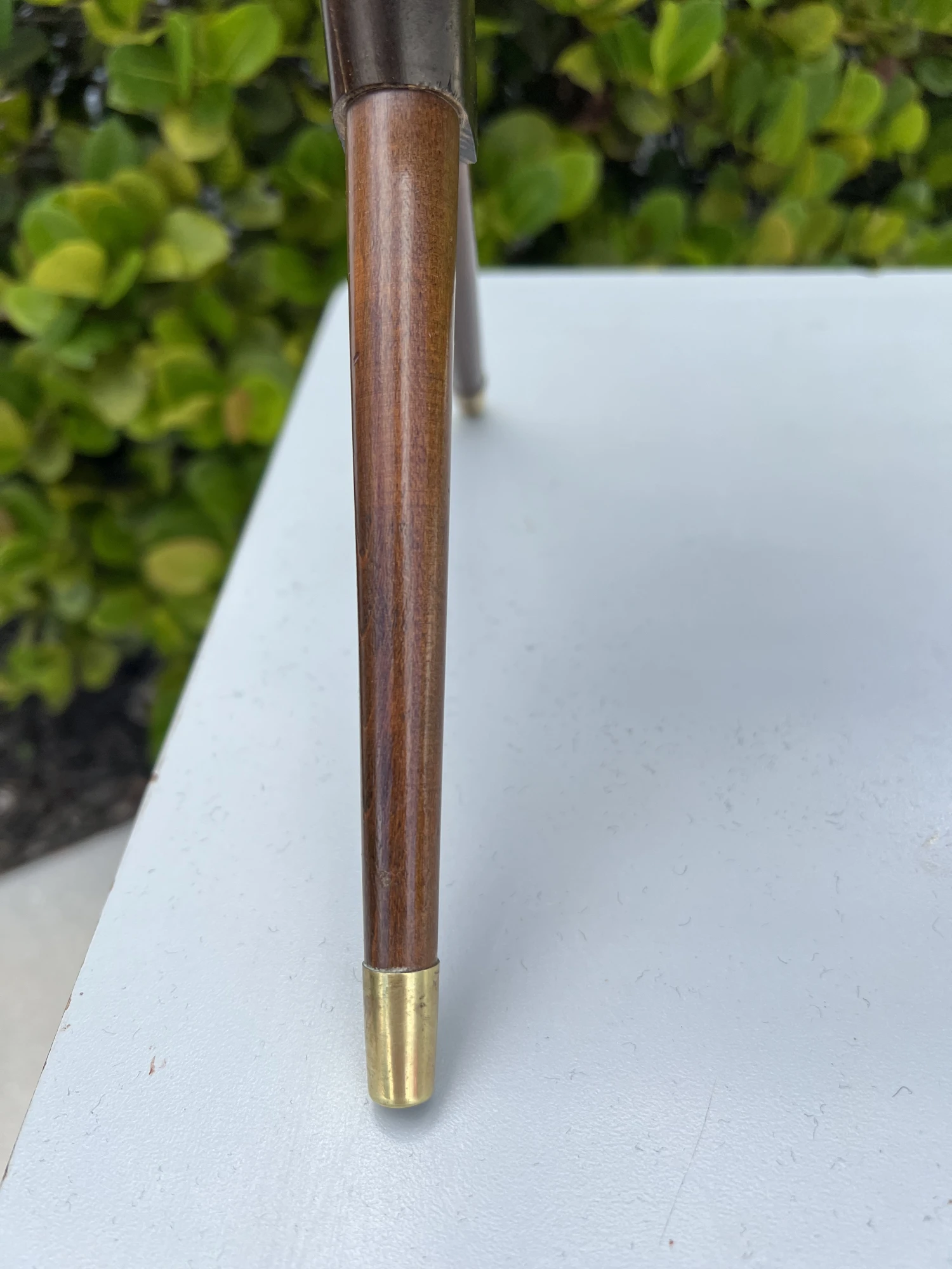 Mid Century Modern Italian Walnut Magazine Rack By Cesare Lacca 3 Mid Century Modern Italian Walnut Magazine Rack By Cesare Lacca - Image 3