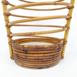 Mid-Century Rattan Umbrella Stand, 1960s -Chairish Shop mid century rattan umbrella stand 1960s 1237