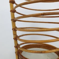 Mid-Century Rattan Umbrella Stand, 1960s -Chairish Shop mid century rattan umbrella stand 1960s 8179