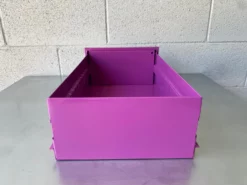 Mid Century Steel Drawer Insert, Repurposed As Organizer / Container, Refinished In Magenta 11 Mid Century Steel Drawer Insert, Repurposed As Organizer / Container, Refinished In Magenta -Chairish Shop mid century steel drawer insert repurposed as organizer container refinished in magenta 9109 scaled