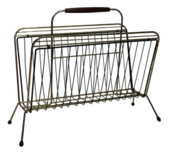 Mid-Century String Newspaper Stand, 1950s