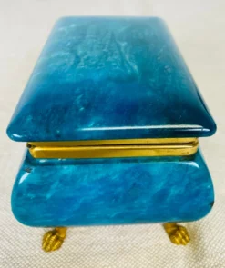 Mid Century Vintage Handmade Italian Alabaster And Brass Trinket Box -Chairish Shop mid century vintage handmade italian alabaster and brass trinket box 2366 scaled