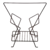Mid Century Wire Magazine Rack By Richard Galef