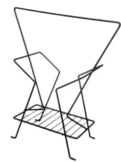Mid Century Wire Magazine Rack By Richard Galef 9 Mid Century Wire Magazine Rack By Richard Galef -Chairish Shop mid century wire magazine rack by richard galef 5802