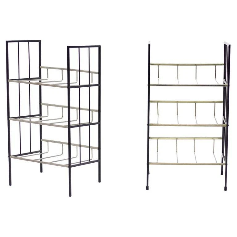 Modernist Steel Magazine Stand 7 Modernist Steel Magazine Stand - Image 7