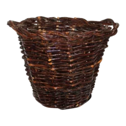 Monumental 20th Century Hickory Gathering Basket