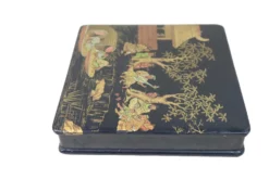 Napoleon III Period Paper Mache Decorated Box -Chairish Shop napoleon iii period paper mache decorated box 7057 scaled