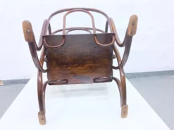 No. 1 Bugholz Newspaper Stand From Gebrüder Thonet, 1890s -Chairish Shop no 1 bugholz newspaper stand from gebruder thonet 1890s 9607