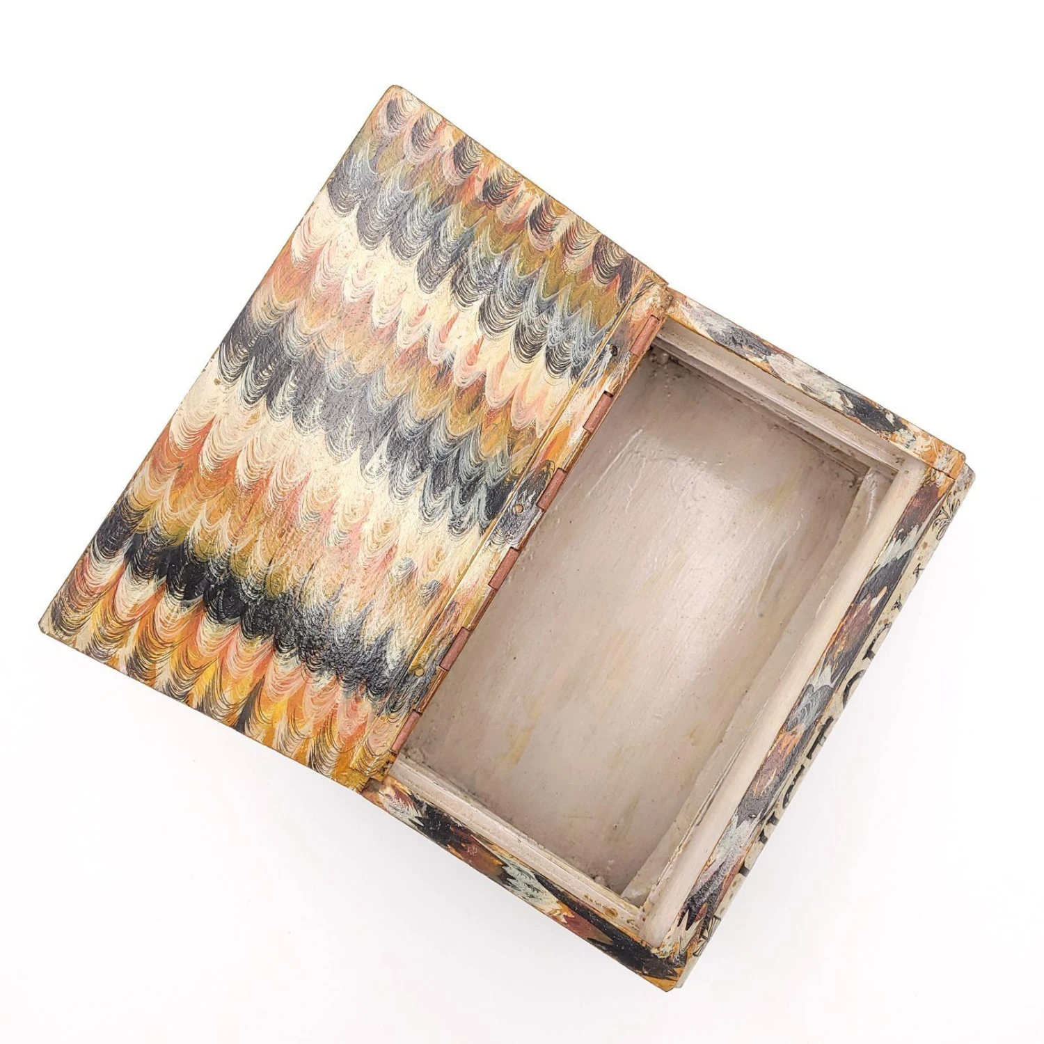 Oversized Tole Book Stack, France Circa 1900 10 Oversized Tole Book Stack, France Circa 1900 - Image 10