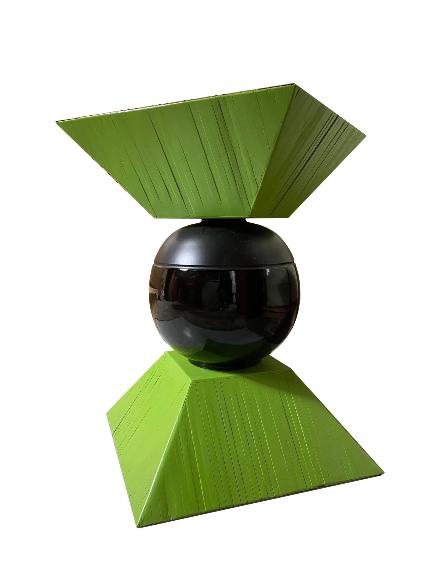 PIRAMIDE Magazine Rack By Pietro Meccani For Meccani Design 2 PIRAMIDE Magazine Rack By Pietro Meccani For Meccani Design - Image 2