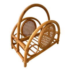 Rattan Bamboo And Cane Magazine Rack