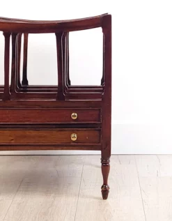 Regency Period Mahogany Canterbury, Circa 1820 13 Regency Period Mahogany Canterbury, Circa 1820 -Chairish Shop regency period mahogany canterbury circa 1820 2651
