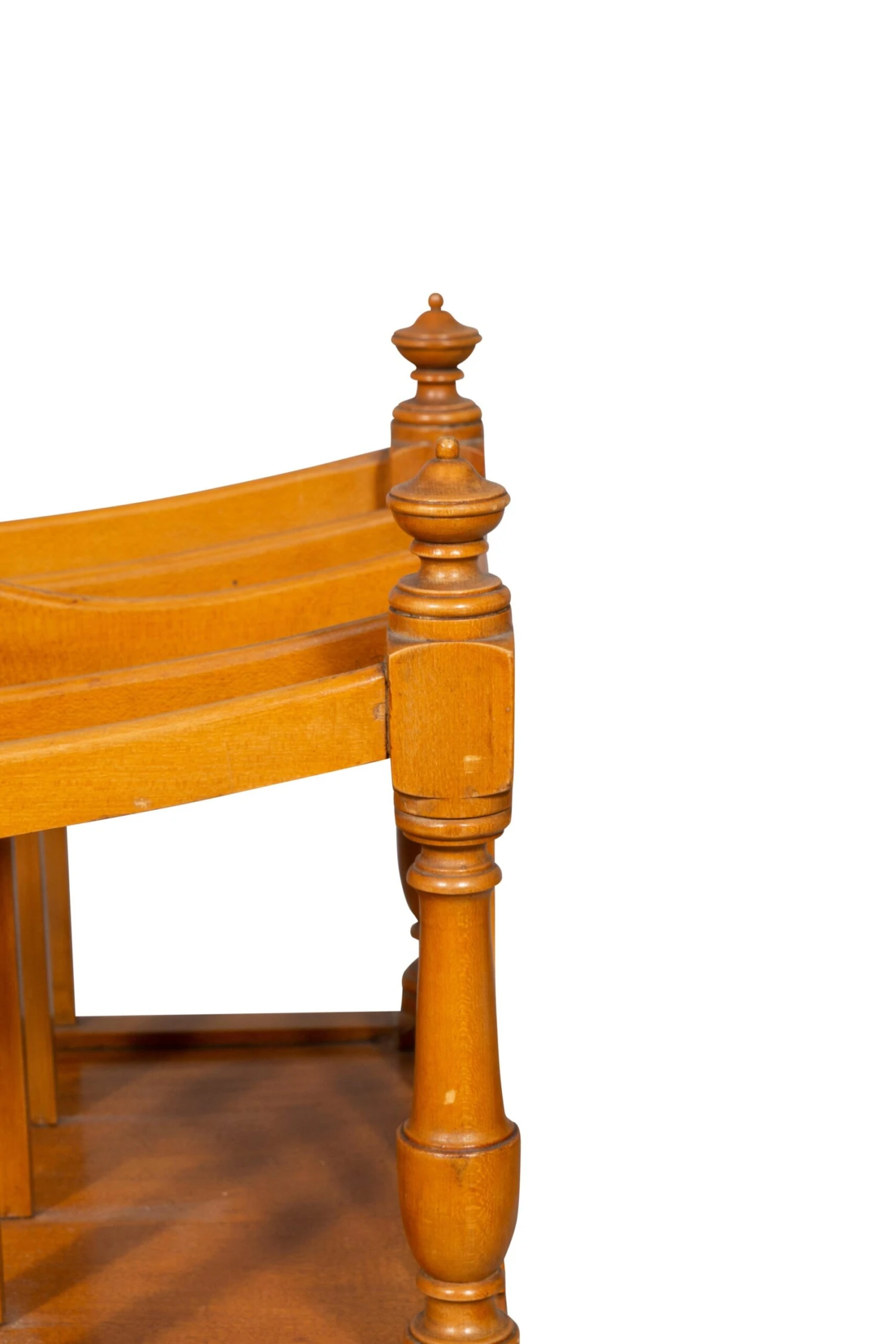 Regency Style Boxwood Canterbury Commemorating Graniteville Mill 3 Regency Style Boxwood Canterbury Commemorating Graniteville Mill - Image 3