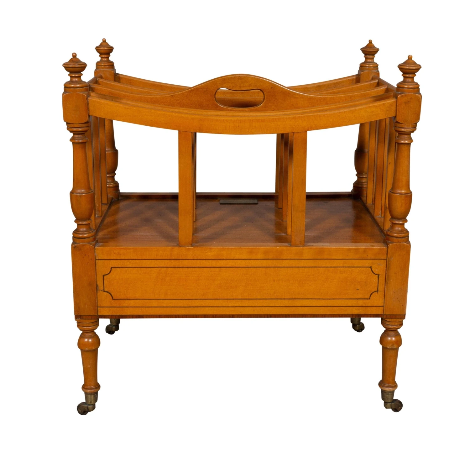 Regency Style Boxwood Canterbury Commemorating Graniteville Mill 6 Regency Style Boxwood Canterbury Commemorating Graniteville Mill - Image 6