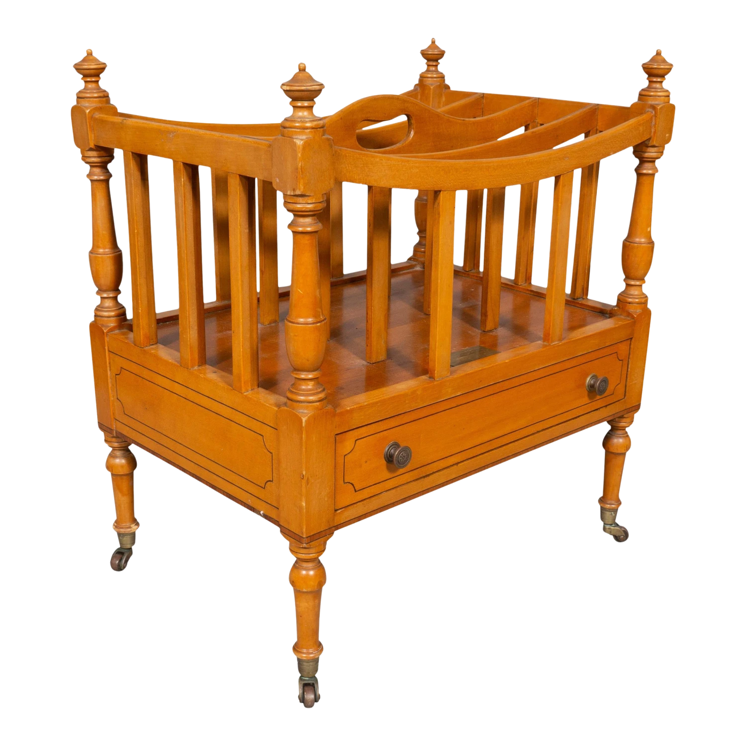 Regency Style Boxwood Canterbury Commemorating Graniteville Mill 1 Regency Style Boxwood Canterbury Commemorating Graniteville Mill