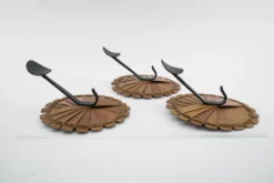 Scandinavian Coat Hooks In Wood, Wicker & Iron, 1960s, Set Of 3 12 Scandinavian Coat Hooks In Wood, Wicker & Iron, 1960s, Set Of 3 -Chairish Shop scandinavian coat hooks in wood wicker and iron 1960s set of 3 4092