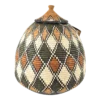 South African Contemporary Lidded Basket