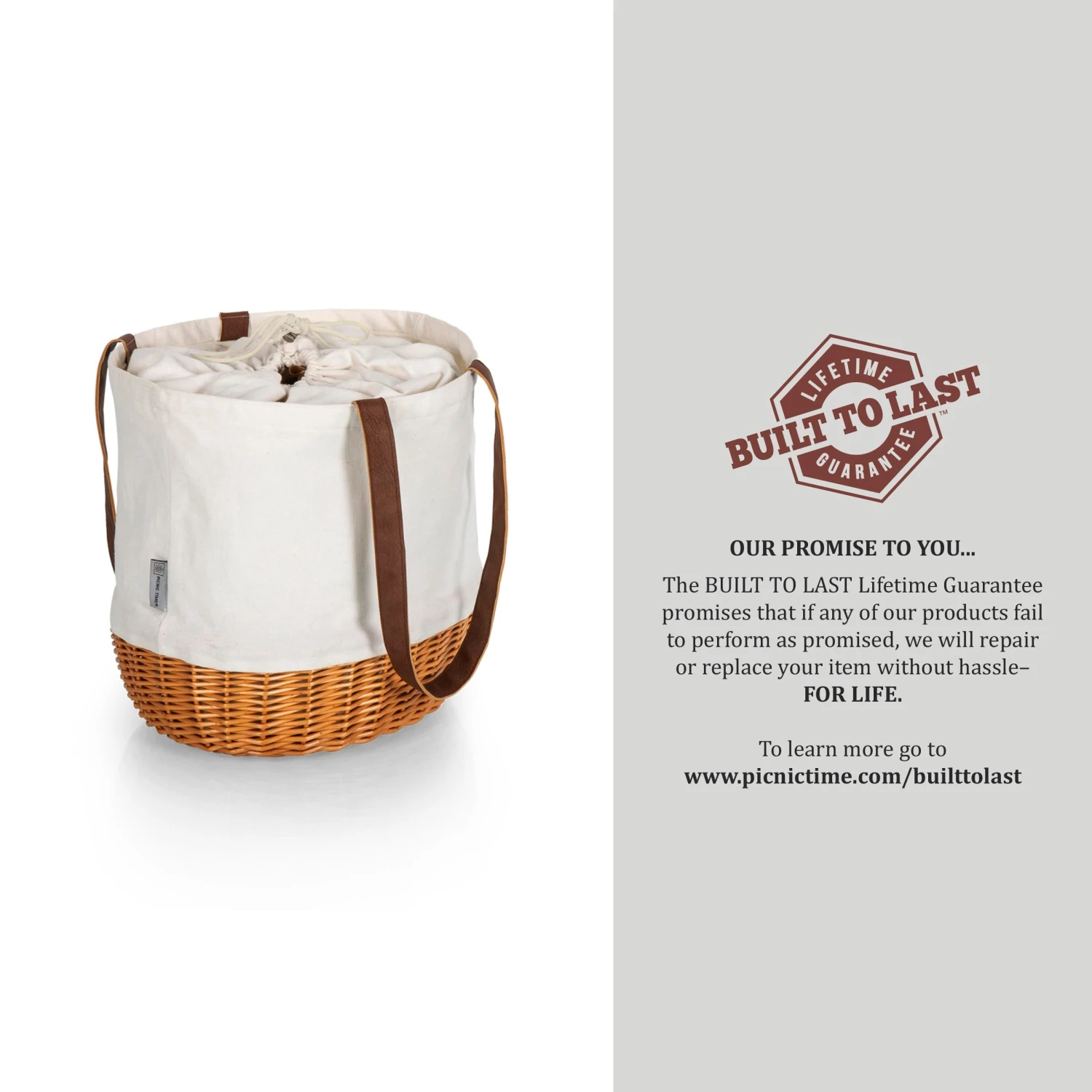 The Coronado Basket, Cream 5 The Coronado Basket, Cream - Image 5