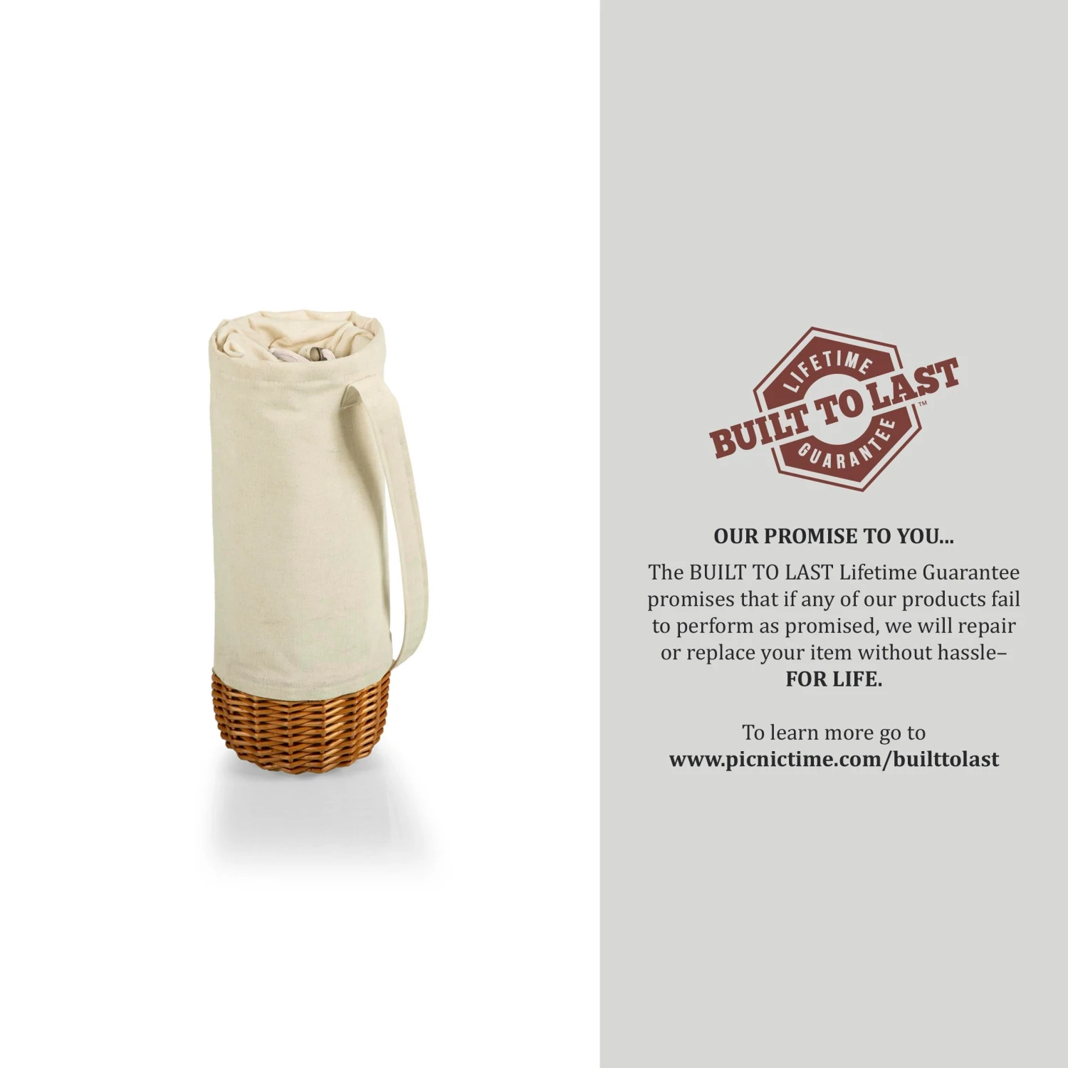 The Malbec Wine Basket, Antique White 5 The Malbec Wine Basket, Antique White - Image 5