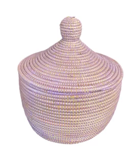 Tribal Basket With Lid Senegal West Africa 10 Tribal Basket With Lid Senegal West Africa -Chairish Shop tribal basket with lid senegal west africa 5581