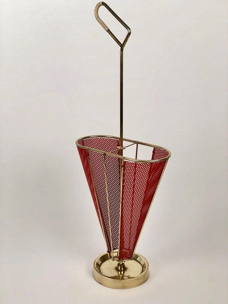 Umbrella Stand By Mathieu Mategot, France, 1950s 6 Umbrella Stand By Mathieu Mategot, France, 1950s - Image 6