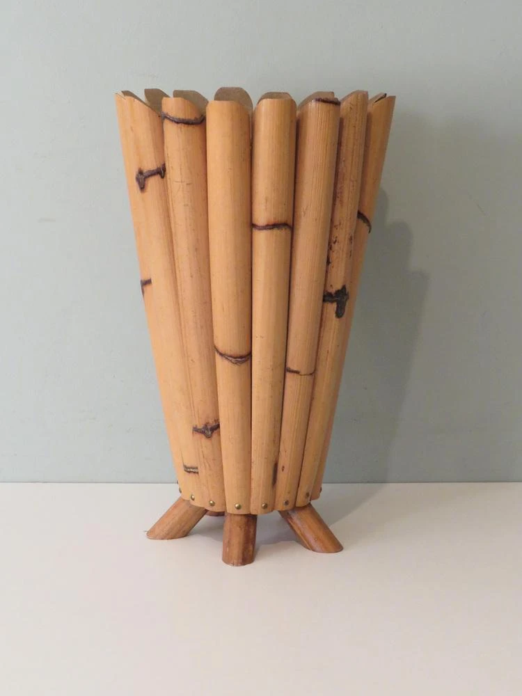 Umbrella Stand In Bamboo, France, 1950s 2 Umbrella Stand In Bamboo, France, 1950s - Image 2