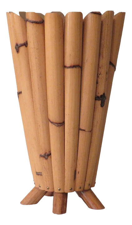 Umbrella Stand In Bamboo, France, 1950s 1 Umbrella Stand In Bamboo, France, 1950s