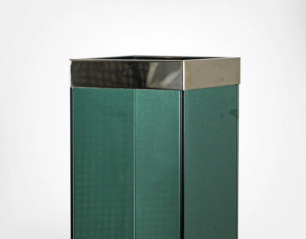 Umbrella Stand In Glass From Fontana Arte Milano, 1960s 3 Umbrella Stand In Glass From Fontana Arte Milano, 1960s - Image 3