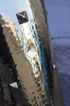 Umbrella Stand In Solid Hammered Brass, Italy, 1950s 15 Umbrella Stand In Solid Hammered Brass, Italy, 1950s -Chairish Shop umbrella stand in solid hammered brass italy 1950s 5851