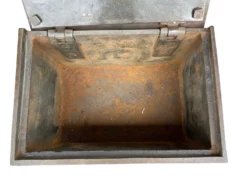 Unusual English Iron Strong Box By W. Graham & Son, London 14 Unusual English Iron Strong Box By W. Graham & Son, London -Chairish Shop unusual english iron strong box by w graham and son london 3837 scaled