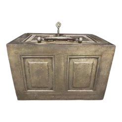 Unusual English Iron Strong Box By W. Graham & Son, London