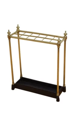 Victorian Brass Umbrella Stand, 1880s -Chairish Shop victorian brass umbrella stand 1880s 2650