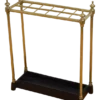 Victorian Brass Umbrella Stand, 1880s