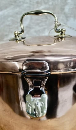 Victorian Copper & Brass Hat Tin 19 Victorian Copper & Brass Hat Tin -Chairish Shop victorian copper and brass hat tin 6904