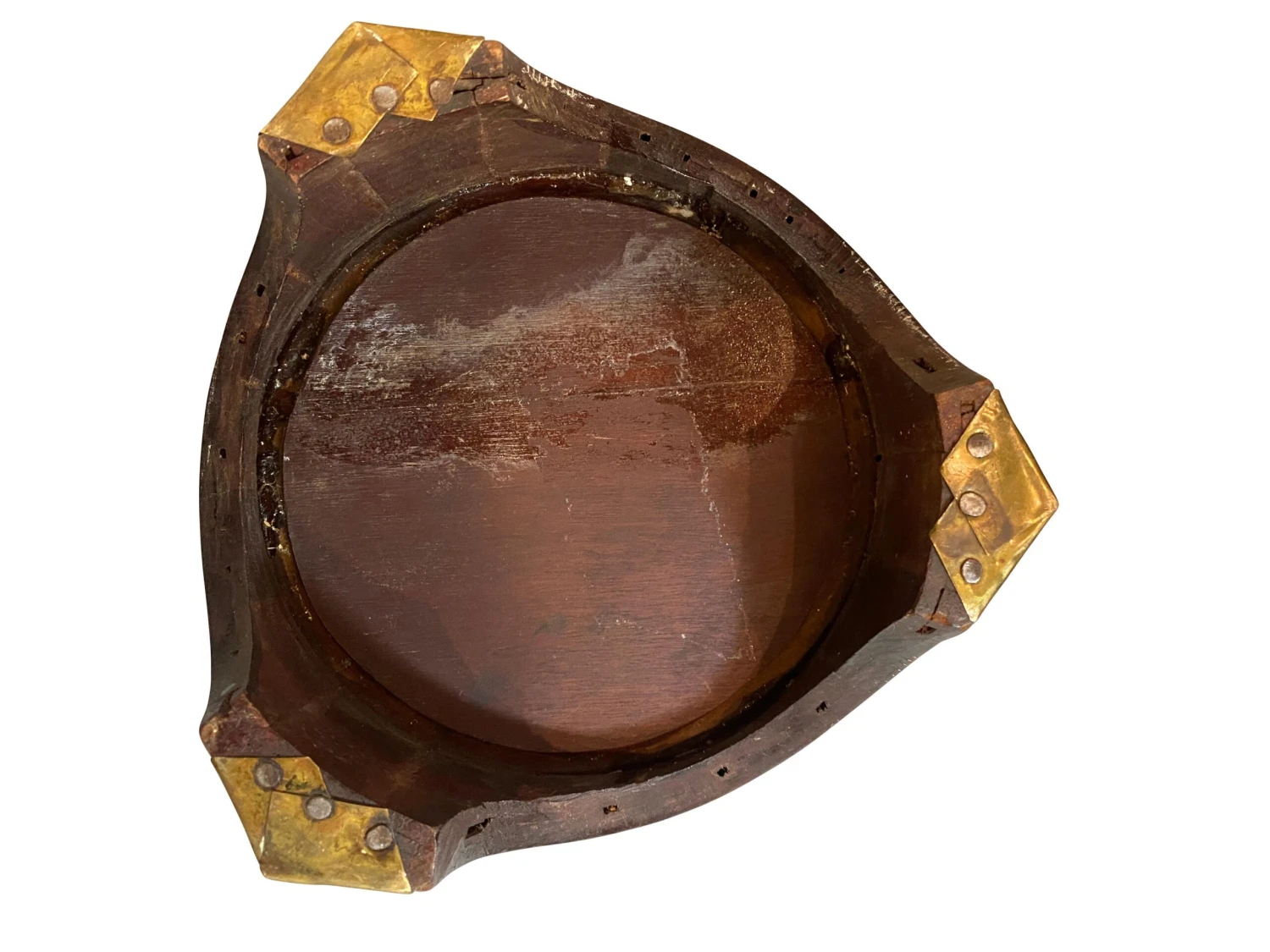 Victorian Mahogany And Brass Bound Peat Bucket 6 Victorian Mahogany And Brass Bound Peat Bucket - Image 6