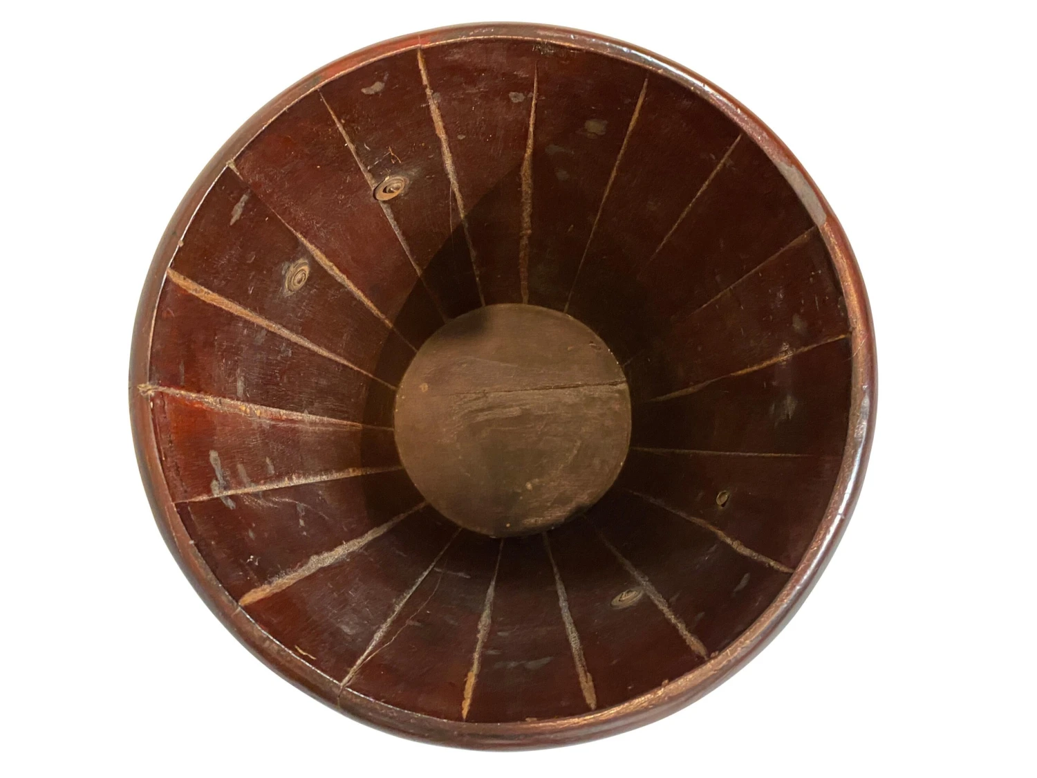 Victorian Mahogany And Brass Bound Peat Bucket 3 Victorian Mahogany And Brass Bound Peat Bucket - Image 3