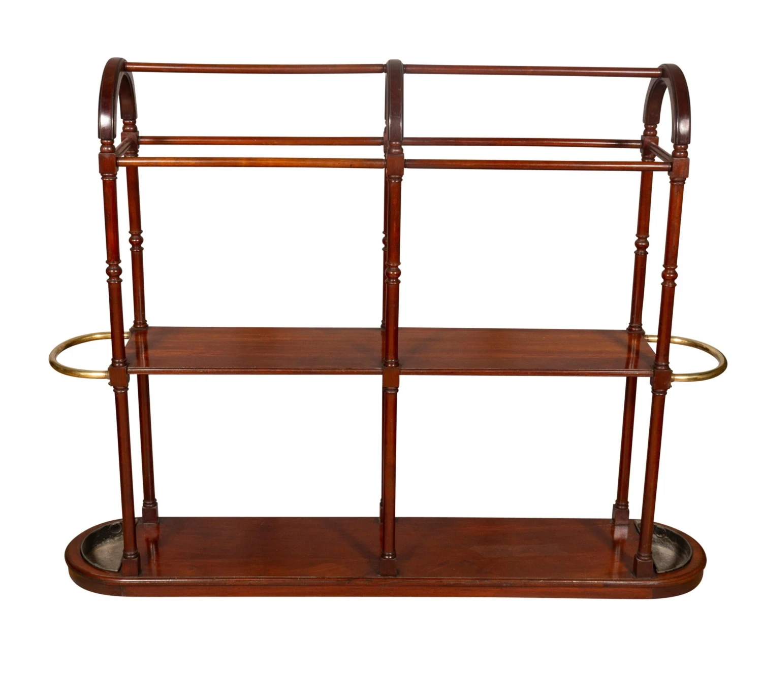 Victorian Mahogany Entrance Hall Boot And Umbrella Stand 5 Victorian Mahogany Entrance Hall Boot And Umbrella Stand - Image 5