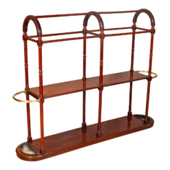 Victorian Mahogany Entrance Hall Boot And Umbrella Stand