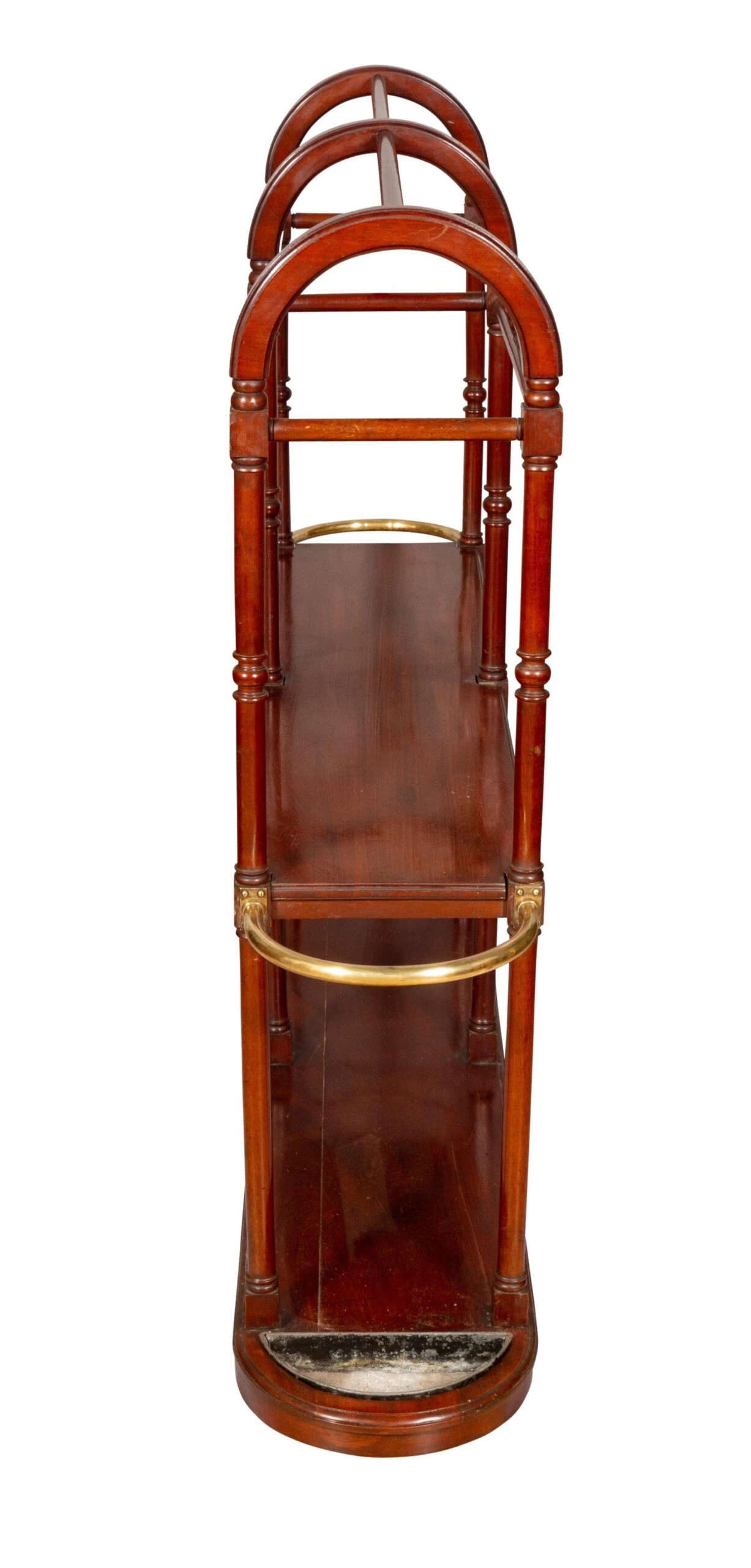 Victorian Mahogany Entrance Hall Boot And Umbrella Stand 3 Victorian Mahogany Entrance Hall Boot And Umbrella Stand - Image 3