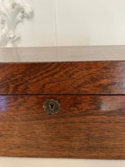 Victorian Rosewood Tea Caddy, 1860a -Chairish Shop victorian rosewood tea caddy 1860a 0810