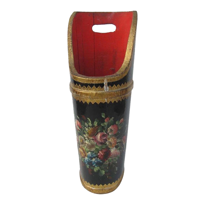 Victorian Wooden Umbrella Stand 1 Victorian Wooden Umbrella Stand