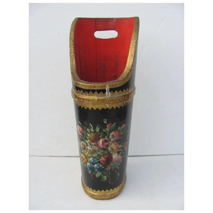 Victorian Wooden Umbrella Stand 2 Victorian Wooden Umbrella Stand - Image 2