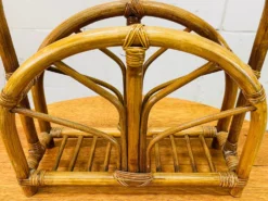 Vintage 1960s Arched Rattan Magazine Rack 11 Vintage 1960s Arched Rattan Magazine Rack -Chairish Shop vintage 1960s arched rattan magazine rack 0857 scaled