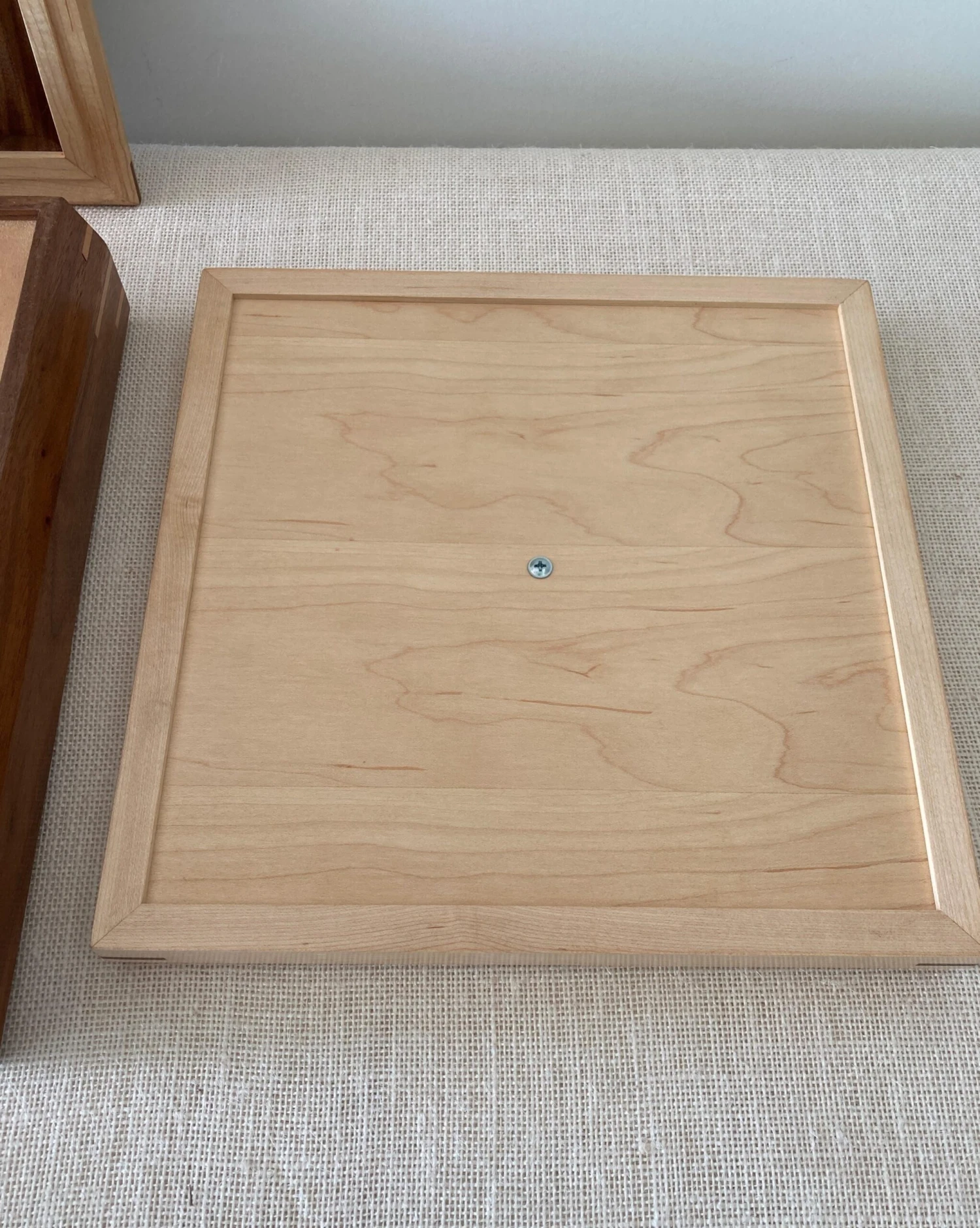 Vintage Artisan Hand Made Inlay Exotic Wood Dresser Or Jewelry Box 8 Vintage Artisan Hand Made Inlay Exotic Wood Dresser Or Jewelry Box - Image 8