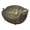 Vintage Asian Betel Nut Silver Turtle Box